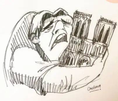《巴黎圣母院》里我最爱的丑陋敲钟人卡西莫多，他的灵魂会发光